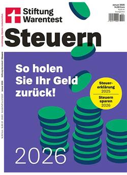 Stiftung Warentest Finanzen Spezialhefte Cover