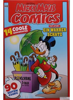 Micky Maus Comics Cover