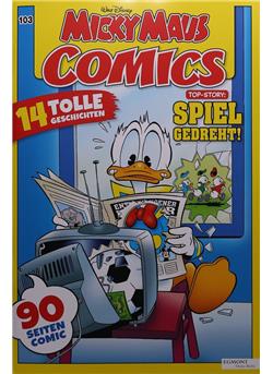 Micky Maus Comics Cover