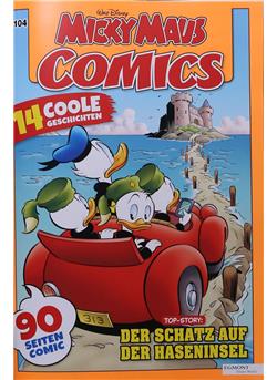 Micky Maus Comics Cover