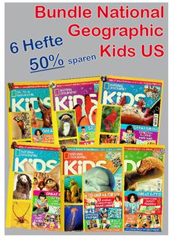 Bundle National Geographic Kids US 50% gespart Sonderheft Cover