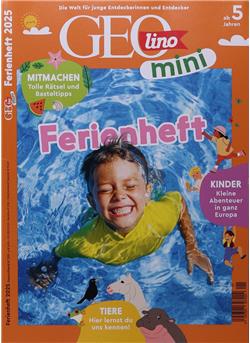 Geolino Mini Ferienheft 2025 Sonderheft Cover