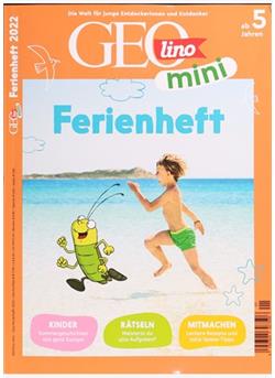 Geolino Mini Ferienheft 2022 Sonderheft Cover
