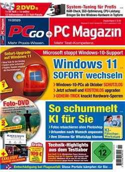PC GO + PC Magazin Cover