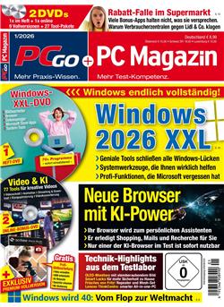 PC GO + PC Magazin Cover