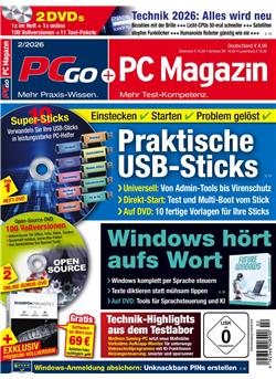 PC GO + PC Magazin Cover