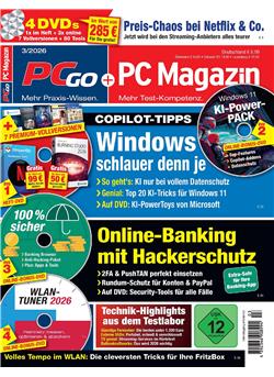 PC GO + PC Magazin Cover