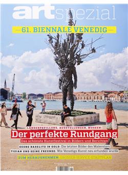 Art Spezial 61. Biennale Venedig Sonderheft Cover
