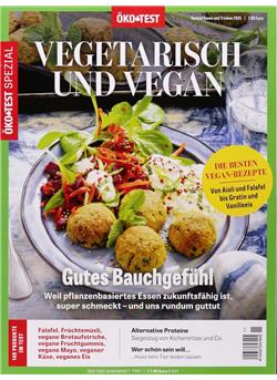Öko-Test Spezial Vegetarisch und Vegan Sonderheft Cover