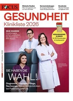 Focus Gesundheit E-Paper Cover