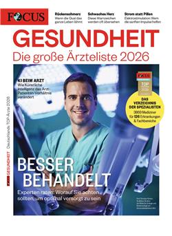 Focus Gesundheit E-Paper Cover