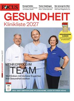 Focus Gesundheit E-Paper Cover