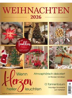 Wohnwelt Weihnachten 2026 Sonderheft Cover