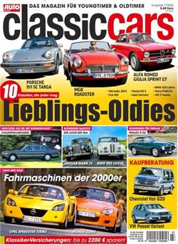 Classic Cars Auto Zeitung Cover