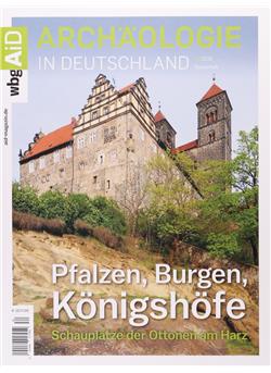 Archäologie in Deutschland Pfalzen, Burgen, Königshöfe Sonderheft Cover