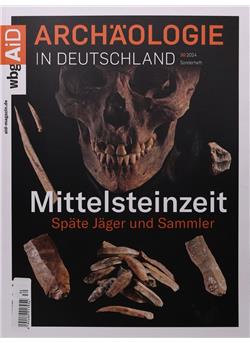 Archäologie in Deutschland Mittelsteinzeit Sonderheft Cover