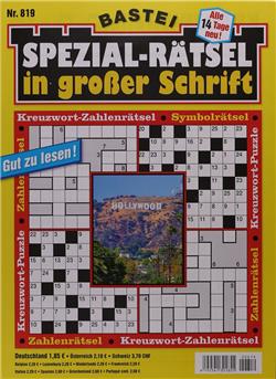 Spezialrätsel - Grosse Schrift Cover