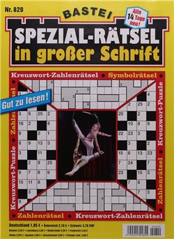 Spezialrätsel - Grosse Schrift Cover