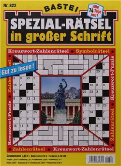 Spezialrätsel - Grosse Schrift Cover