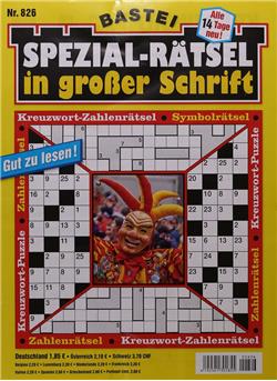 Spezialrätsel - Grosse Schrift Cover