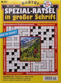 Spezialrätsel - Grosse Schrift Cover