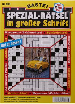 Spezialrätsel - Grosse Schrift Cover