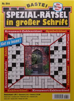 Spezialrätsel - Grosse Schrift Cover