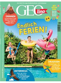 Geolino Ferienheft 2025 Sonderheft Cover