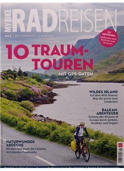 My Bike Radreisen 2025 Sonderheft Cover