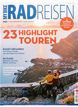 My Bike Radreisen 2026 Sonderheft Cover