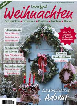 Liebes Land Weihnachten 2026 Sonderheft Cover