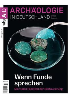 Archäologie in Deutschland Restaurierung Sonderheft Cover