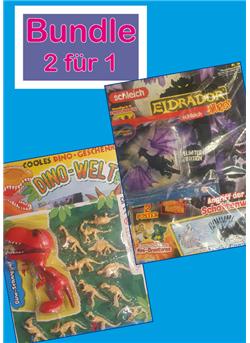 Bundle Dino Welt & Schleich Eldrador 2 für 1 Sonderheft Cover