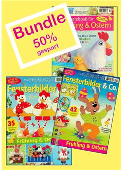 Bundle Fensterbilder & Bastelspaß 50% gespart Sonderheft Cover