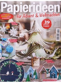 Mein Deko- und Bastelspaß Papierideen Weihnachten Sonderheft Cover
