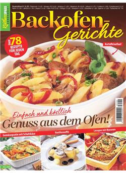 Küchenspaß Backofen-Gerichte Sonderheft Cover