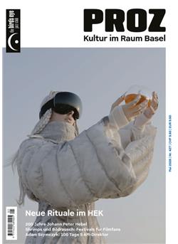 PROZ - Kultur im Raum Basel Cover