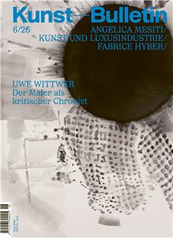 Kunstbulletin Cover