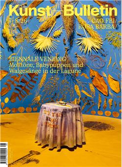 Kunstbulletin Cover