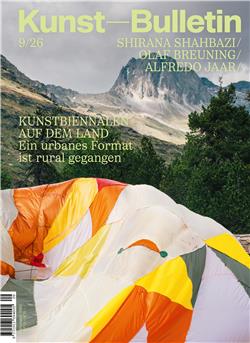 Kunstbulletin Cover