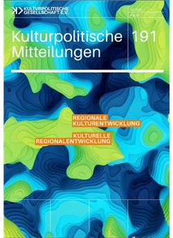 Kulturpolitische Mitteilungen Cover