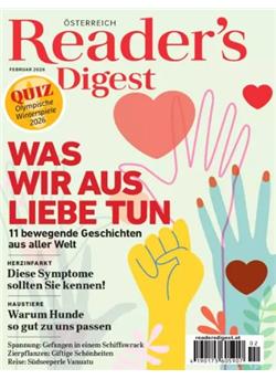 Reader's Digest A Cover