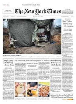 International New York Times Cover