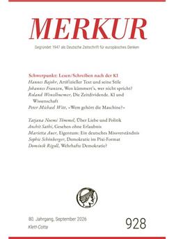 Merkur E-Paper Cover