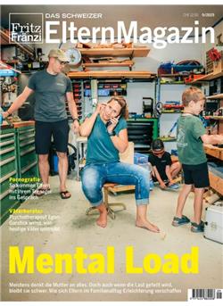 Fritz + Fränzi Elternmagazin Cover