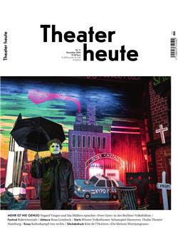 Theater Heute E-Paper Cover