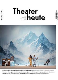 Theater Heute E-Paper Cover