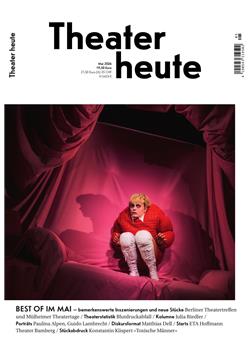 Theater Heute E-Paper Cover