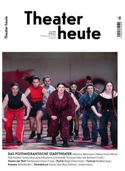 Theater Heute E-Paper Cover