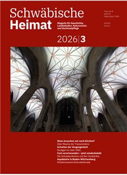 Schwäbische Heimat Cover